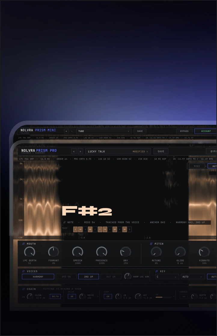 PRISM TALKBOX plugin interfaces